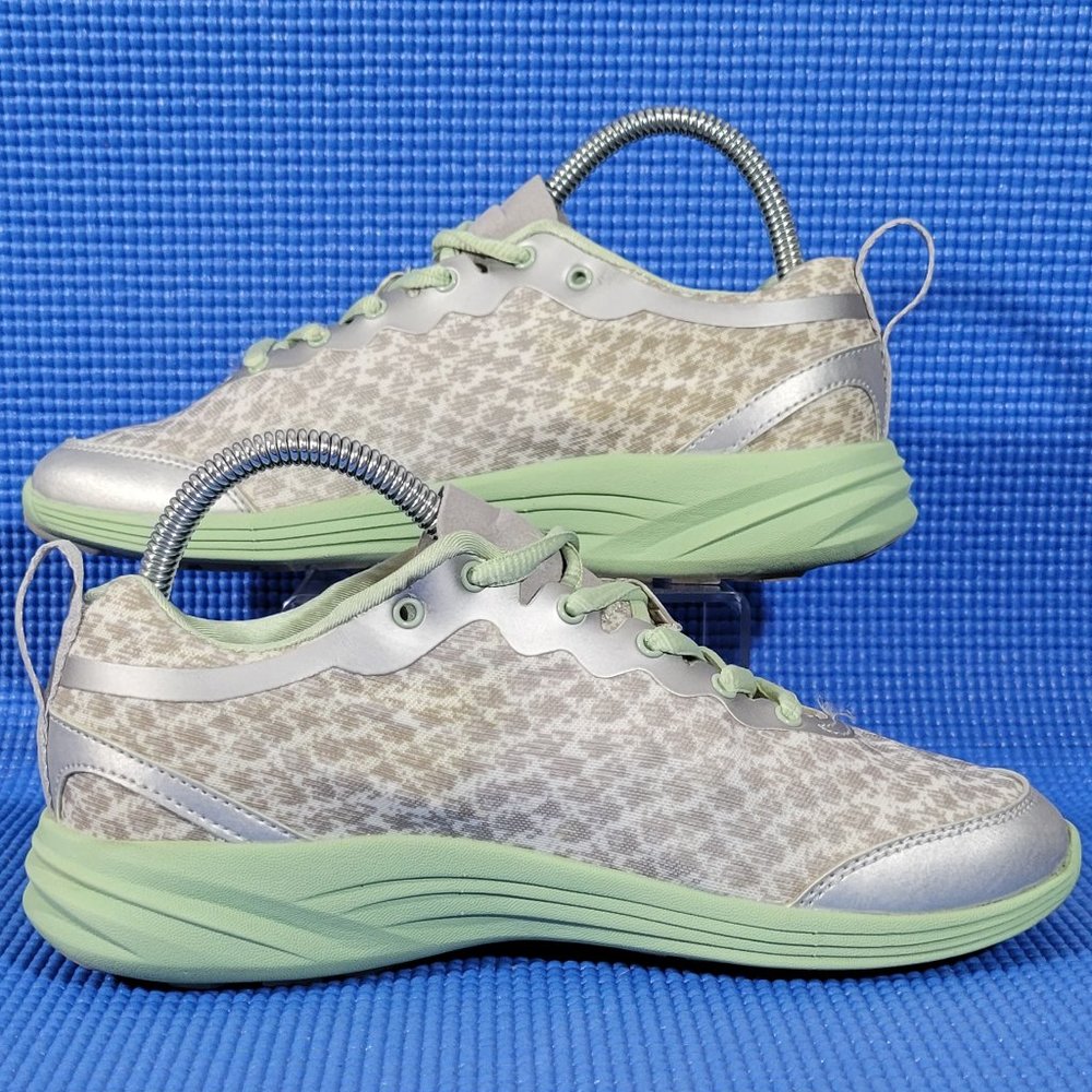 Vionic Python Grey/Green Lace-Up Sneakers - Women… - image 2